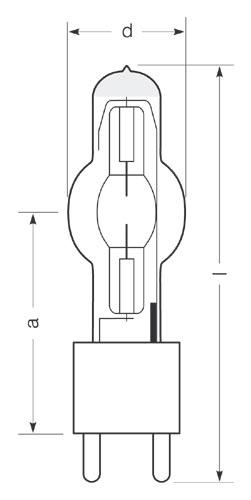 Zeichnung - Daylight lamp, RSI 4000W/SE G38