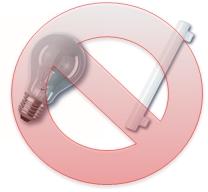 Betroffene Lampentypen